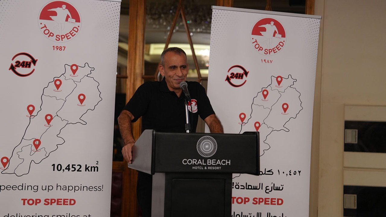 Speaker at a Top Speed event